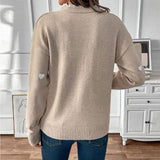 Valencia Lace V-neck Sweater