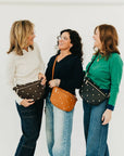 Chic Gold Studded Westlyn Bum Bag