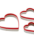Heart Cookie Cutter Book Box - Set of 3