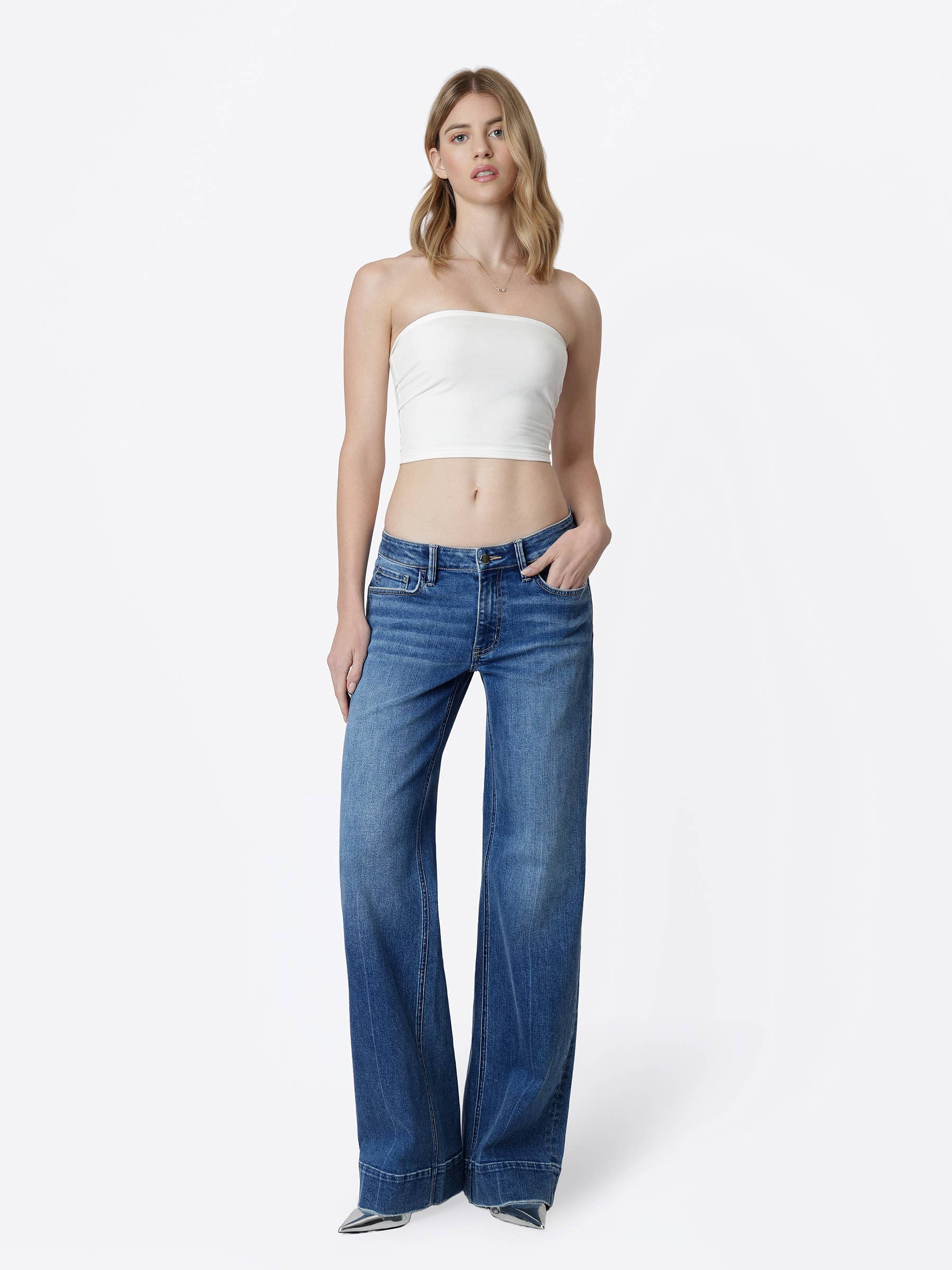 Lowell Low Rise Wide Leg