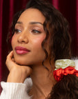 Holiday Scrunchies 3pc Set - Multi-color