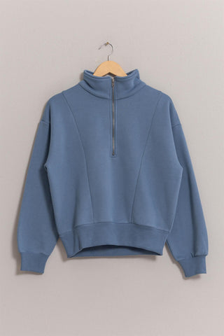 Mara Collared Sweatshirt