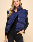 Tanya Ruffle Vest