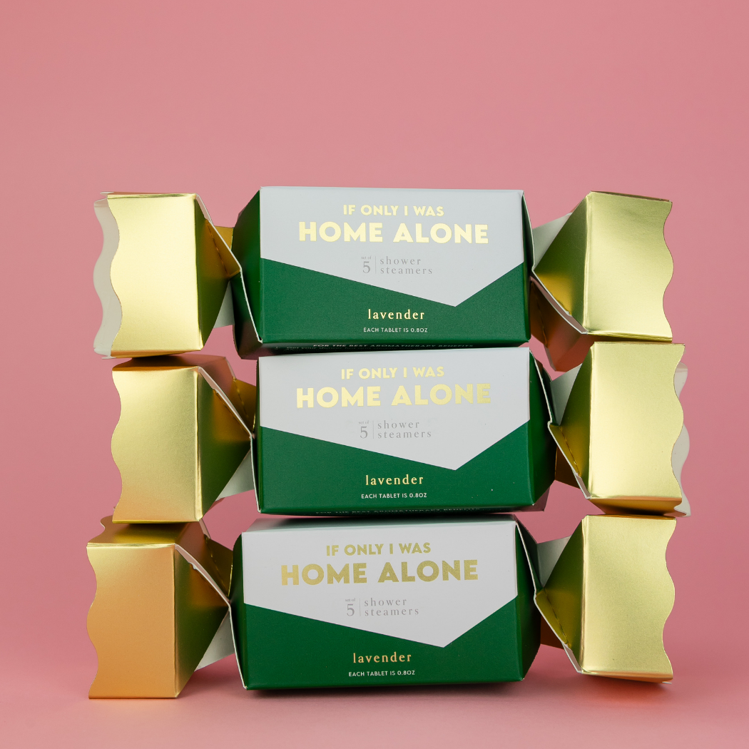 If Only I Was HOME ALONE - Shower Steamer Popper Gift