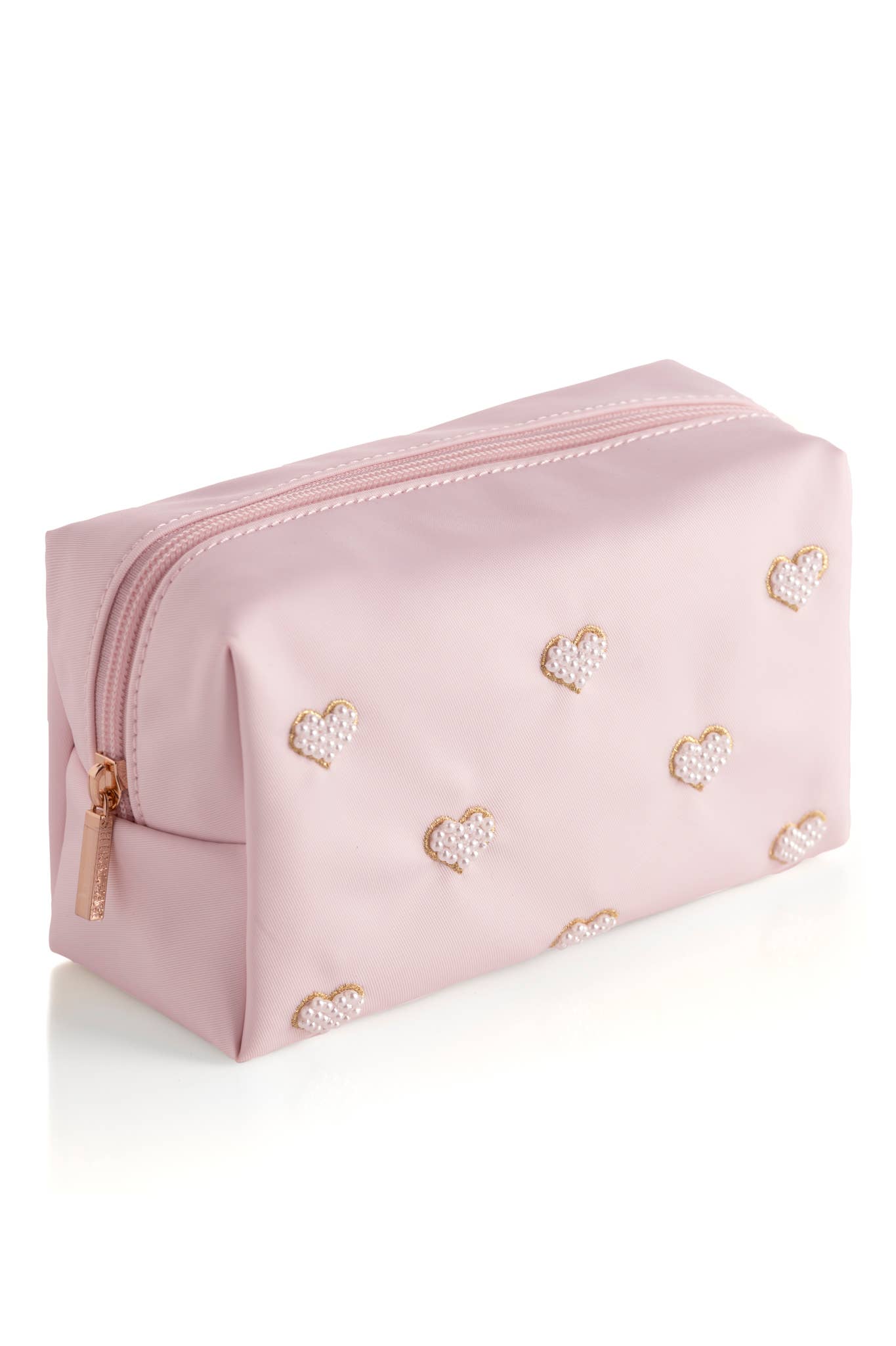 HEARTS ZIP POUCH