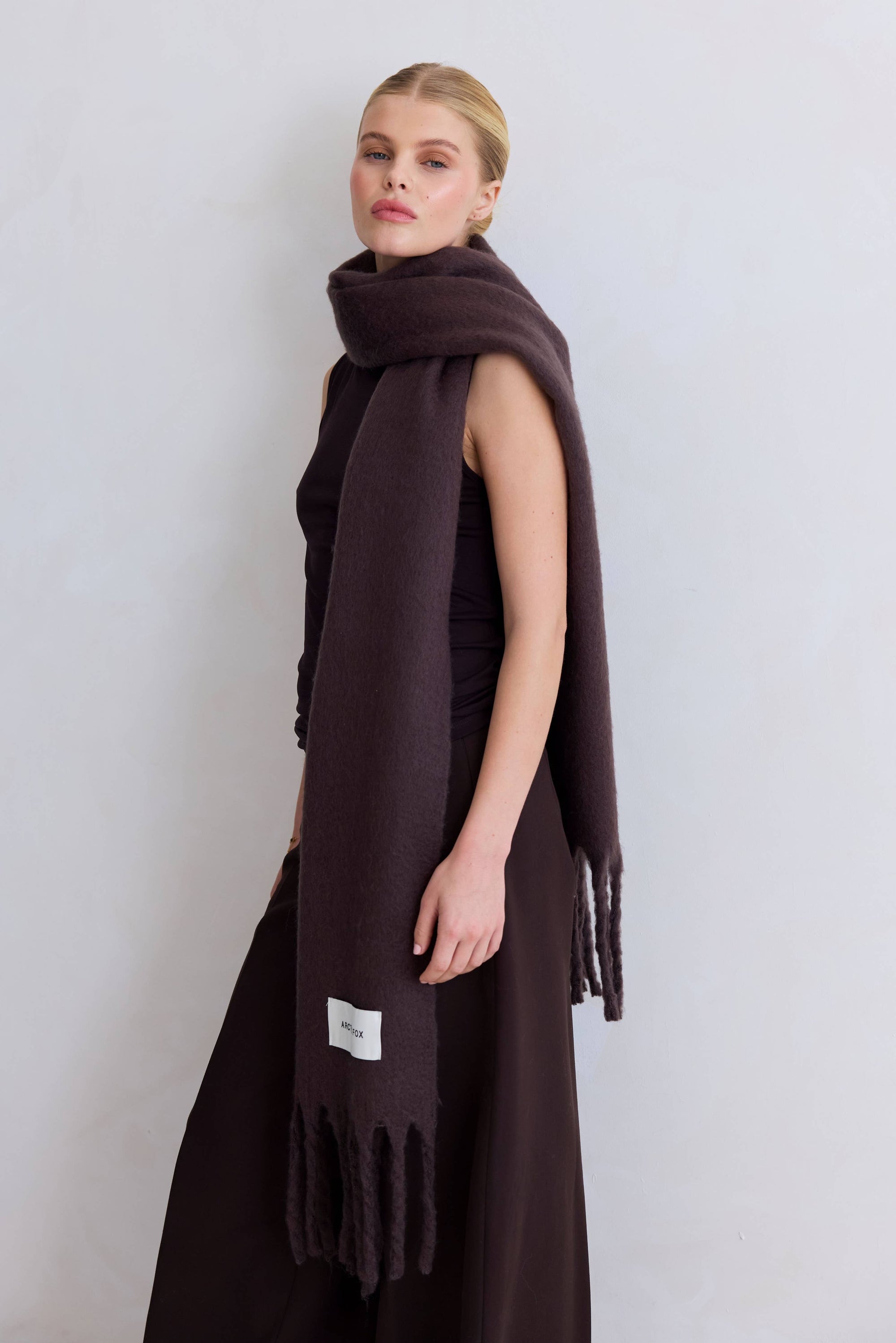 The Reykjavik Scarf  Ground Coffee