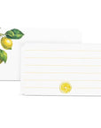 50 Piece Lemon Mini Note Cards