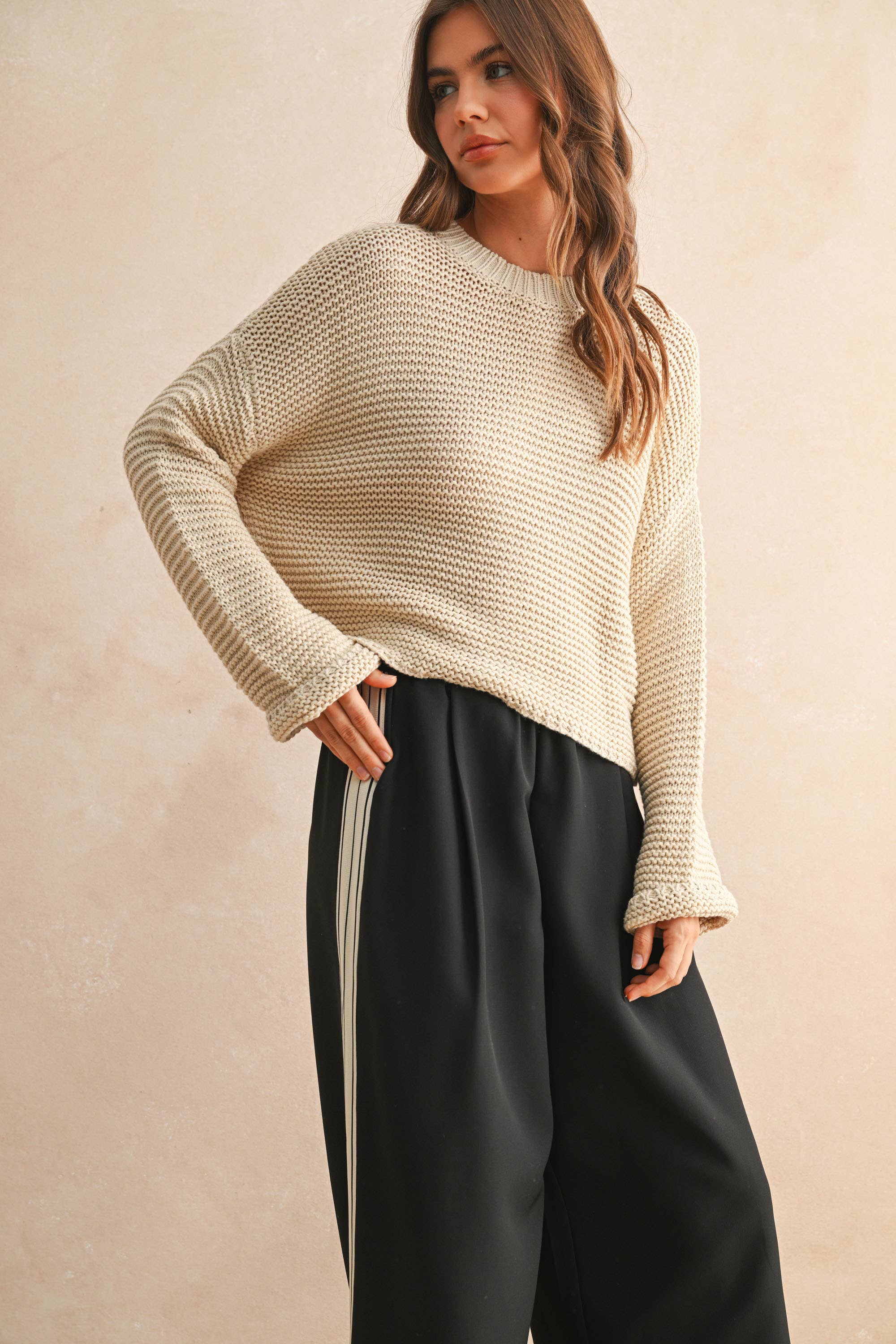 Ash Round Neck Sweater