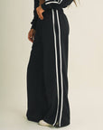 Side Stripe Low Waist Sweatpant
