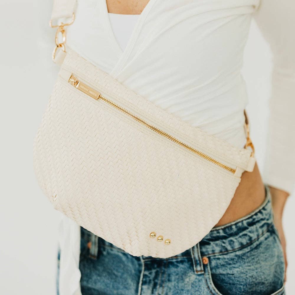 Diagonal Woven Westlyn Bum Bag