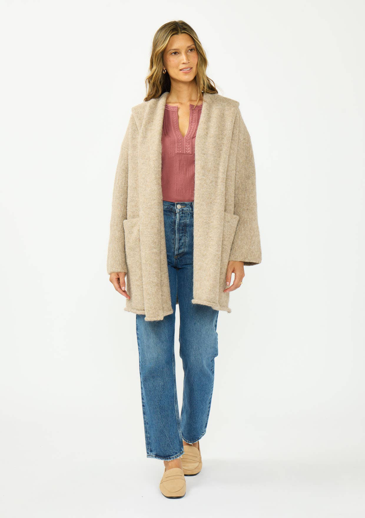 Jaymie Open Cardigan