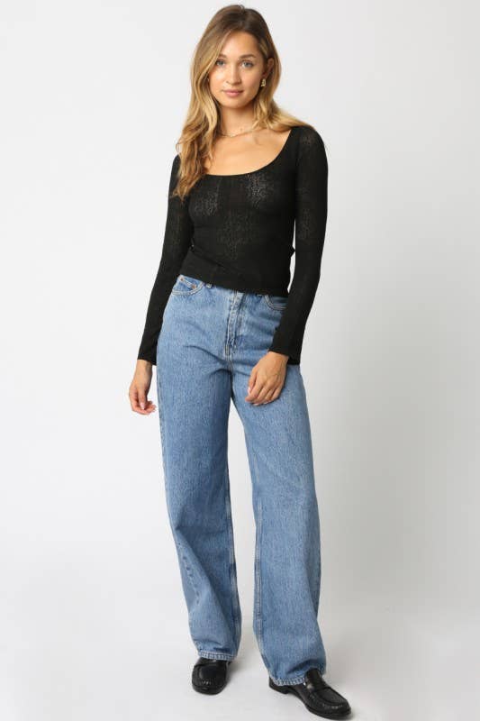 Lucia Knit Top