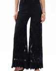 Milton High Rise Lace Jean