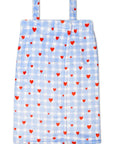 Gingham Hearts Spa Wrap