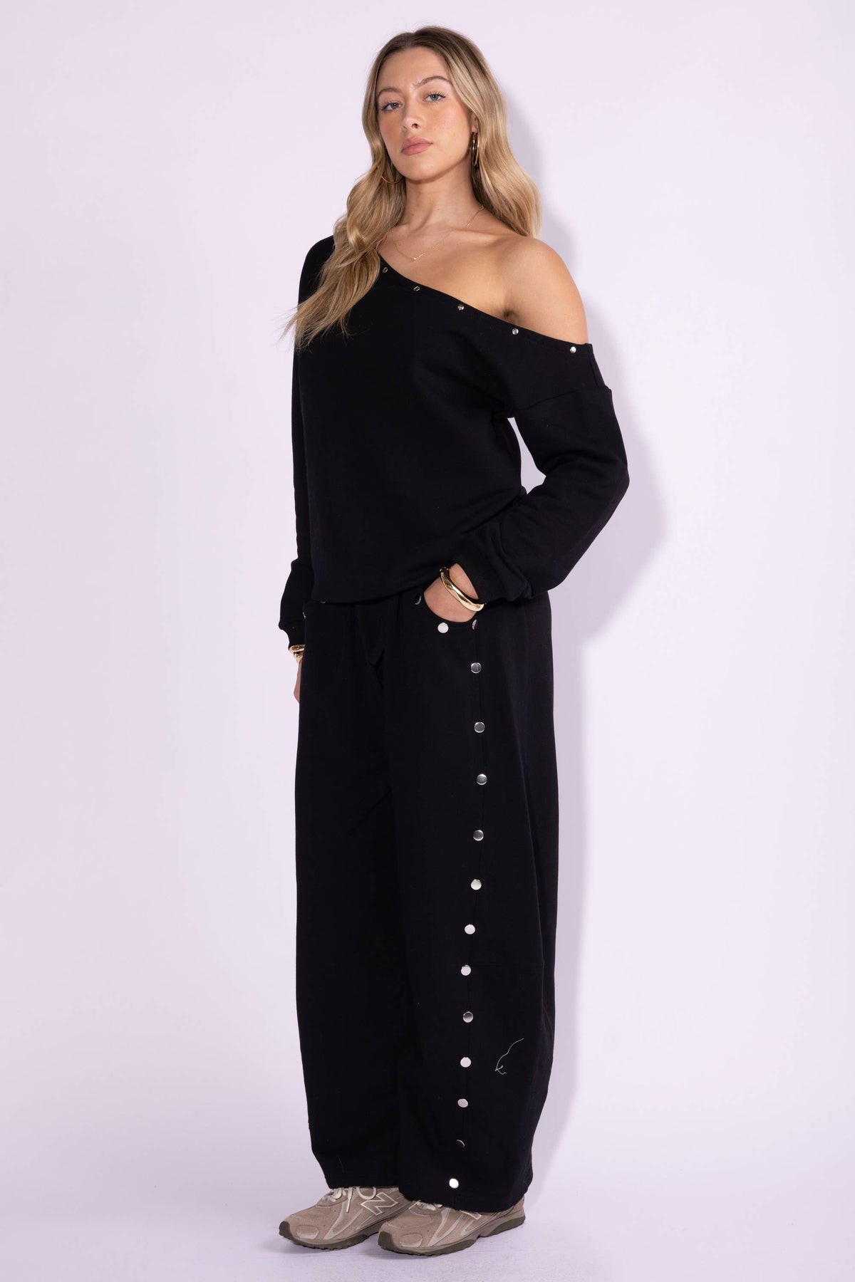 Rebel Heart One-Shoulder Top