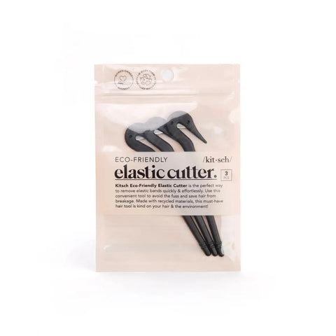 Eco-Friendly Elastic Cutters 3pc Set - Black