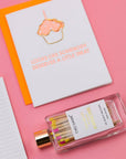 You're So F*cking Awesome - Glass Bottle Safety Matches - Pink/Yellow