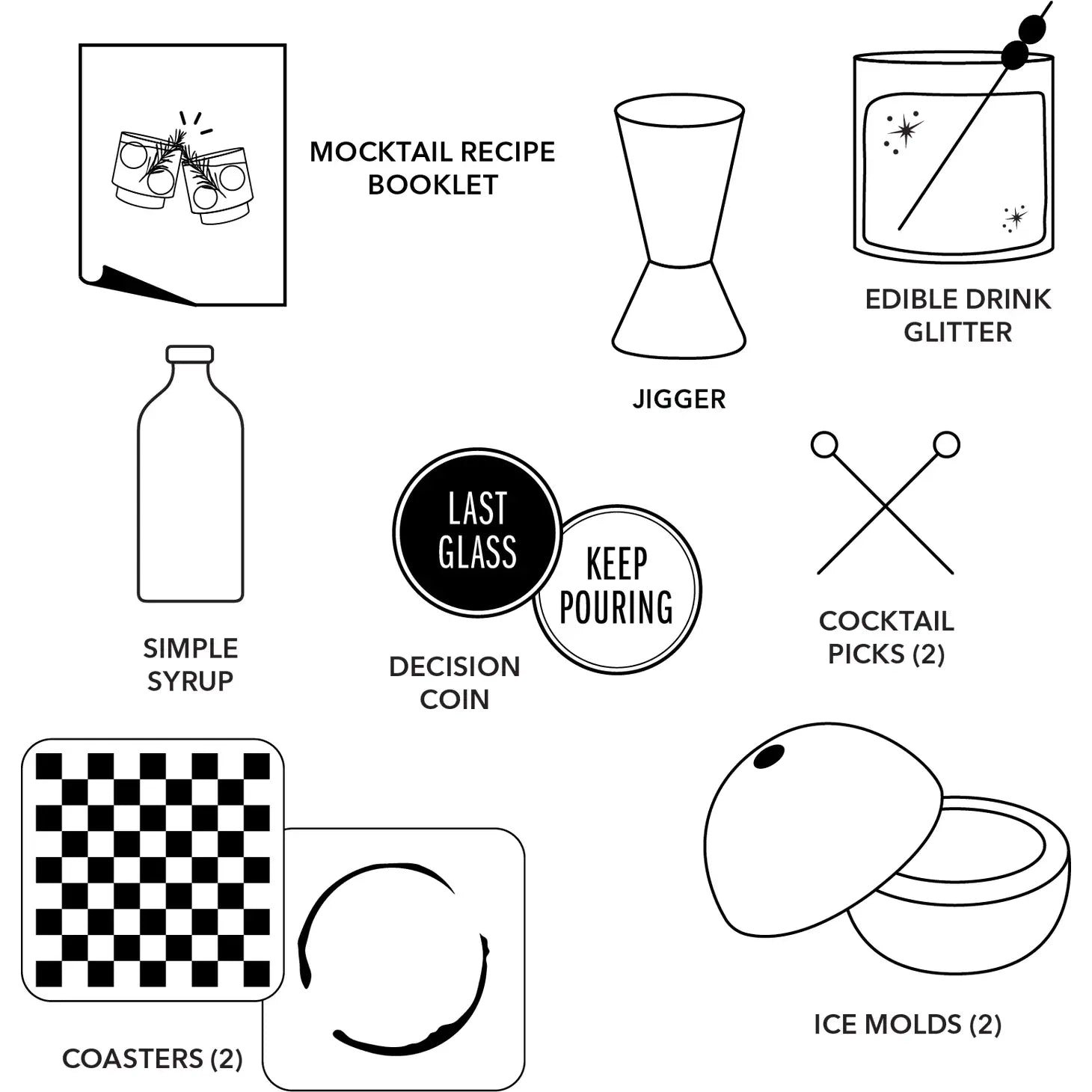 Merry Little Mocktail Kit – SANITY