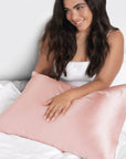 Satin Pillowcase King - Blush