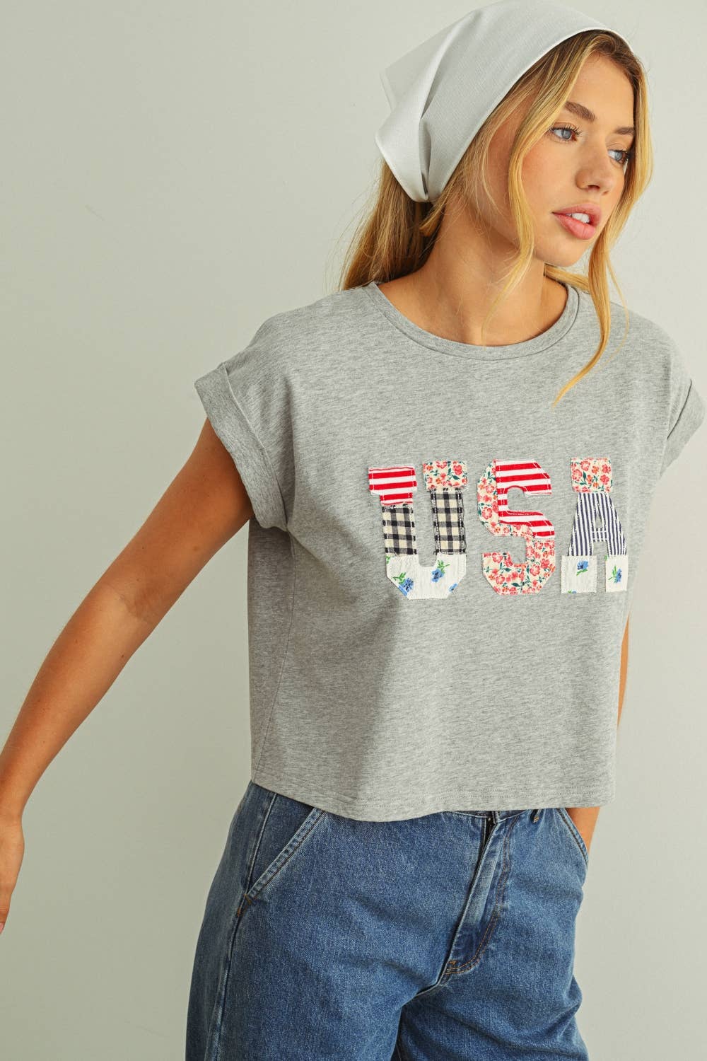 Presley USA Patchwork Tee