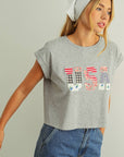 Presley USA Patchwork Tee