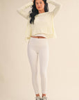 Candace Slub Long Sleeve Layering Top