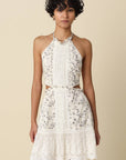 Elara Halter Mini Dress