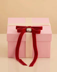 Velvet & Gemstone Bow Hair Clip