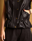 Matty Leather Vest