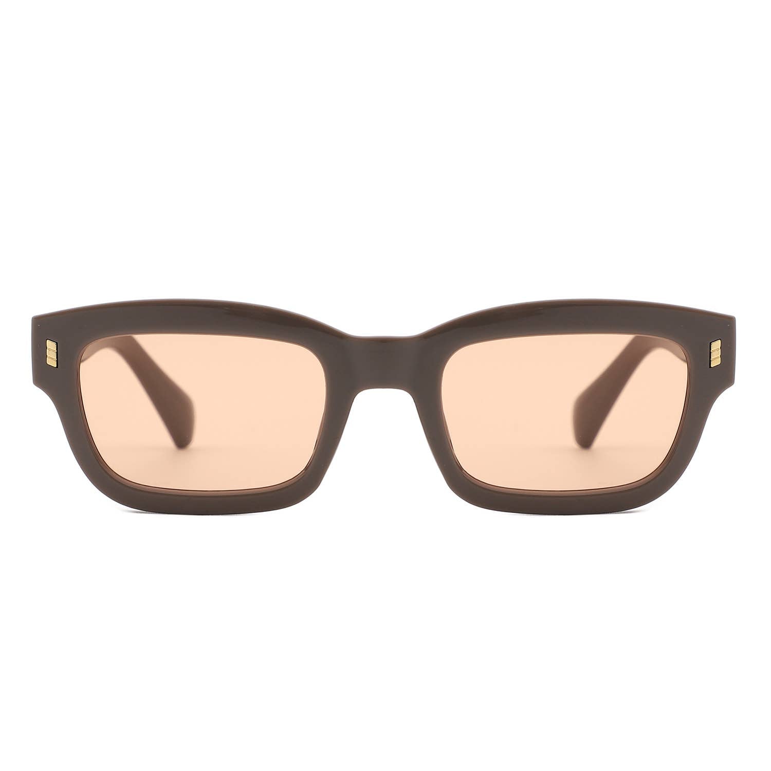 Rectangular Fashion Bold Vintage Inspired Sunglasses