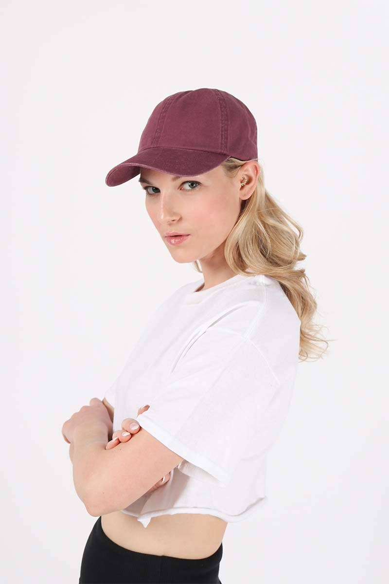 Stone Washed Baseball Cap