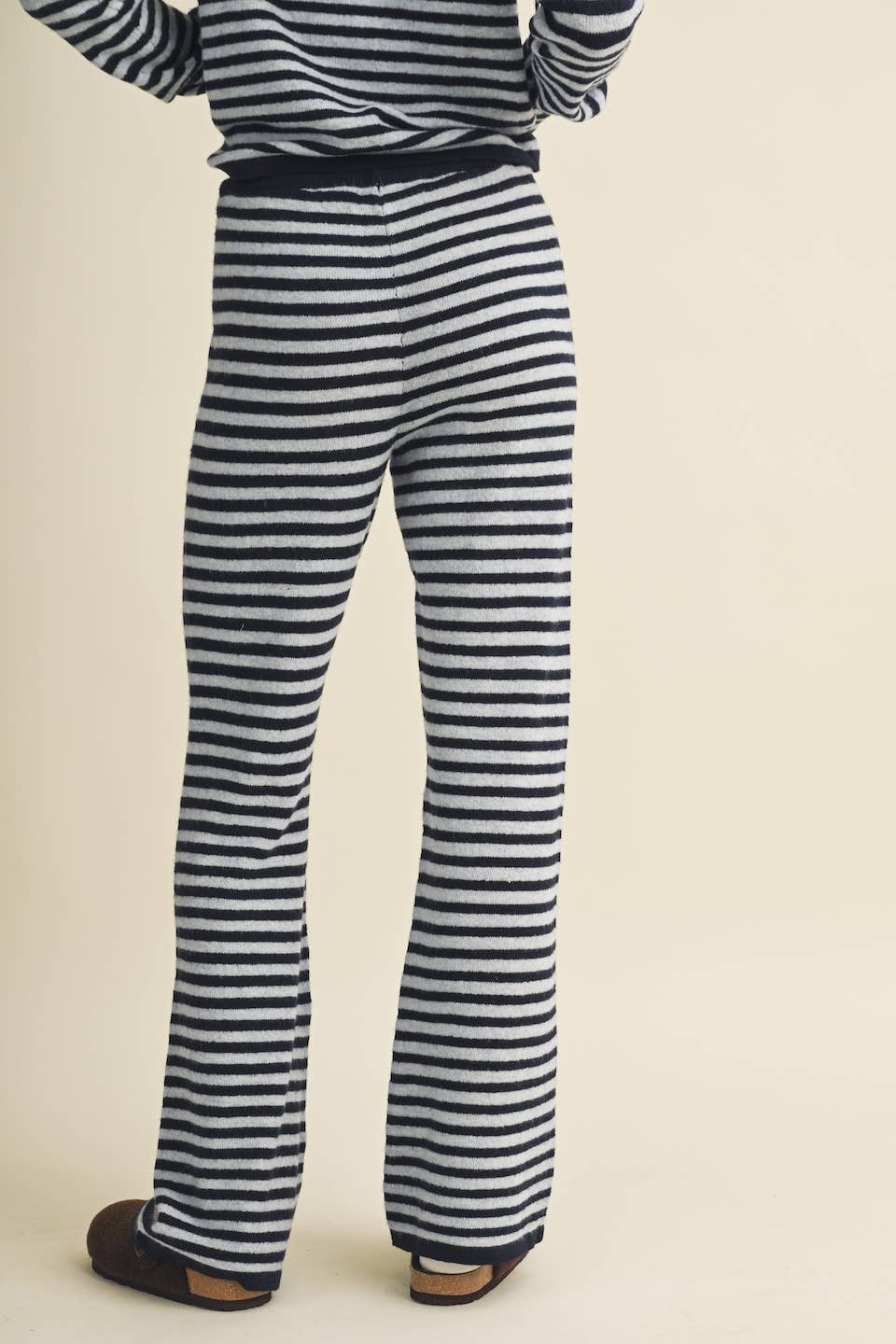 Striped Relaxed Pants with Drawstring Waist