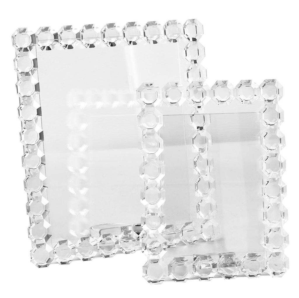 Octagon Crystal Picture Frame - Thumbnail 5