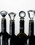 Round Cut Gem Bottle Stopper