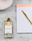 Manifest That Shit - Glass Bottle Safety Matches - White