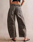 Leora Leopard Print Jeans