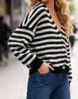 Bea Striped Cardigan