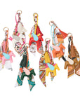 Horse & Tassle Charm w/ Scarf Bag/Purse Charm