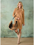 Galyna Faux Fur Hobo