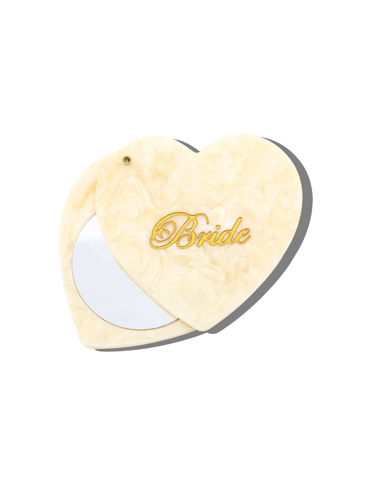 Hand-painted Bride Compact Mirror | Eco-Friendly