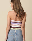 Alison Striped Knit Top