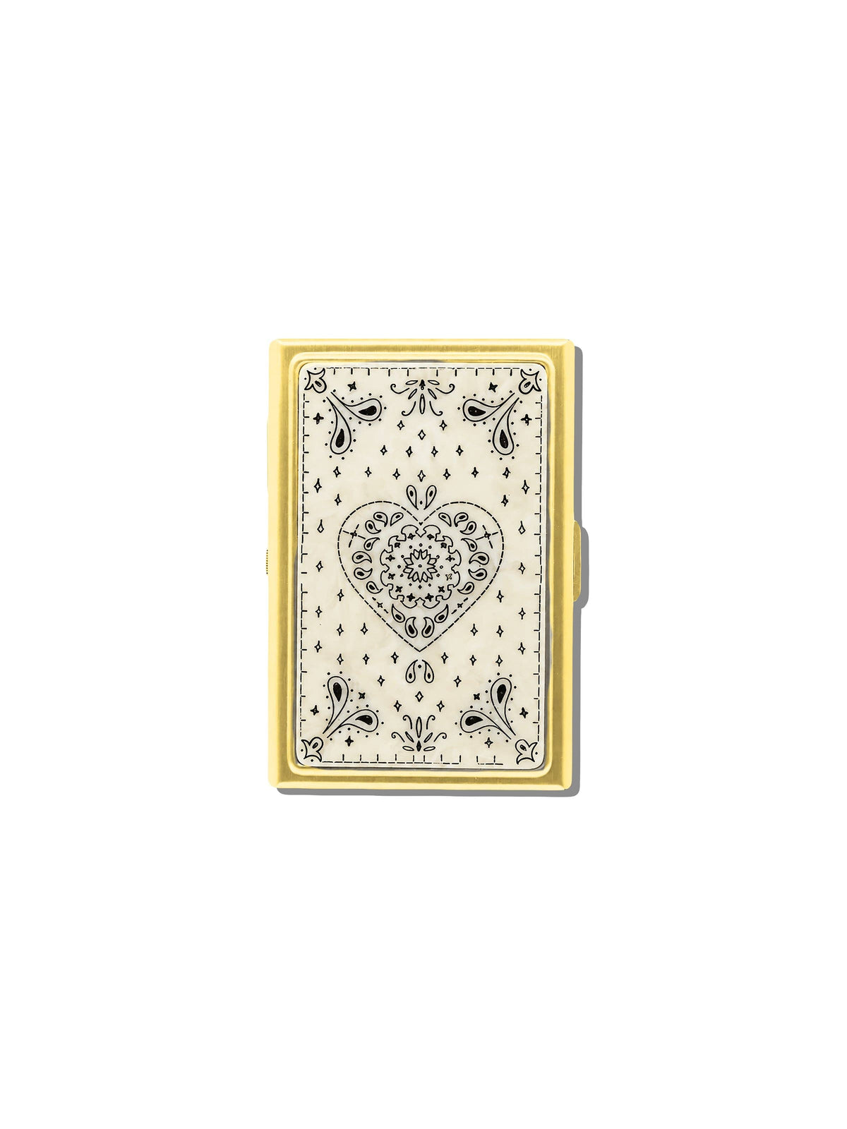 Hand-painted Paisley Vintage Cigarette Wallet