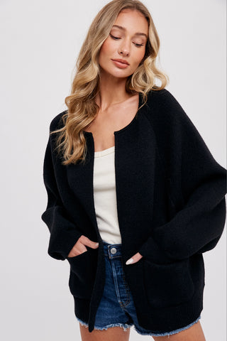 Stacie Open Front Cardigan