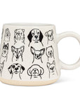 Oversized Mug with Dogs