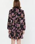 Floral Button Down Mini Dress