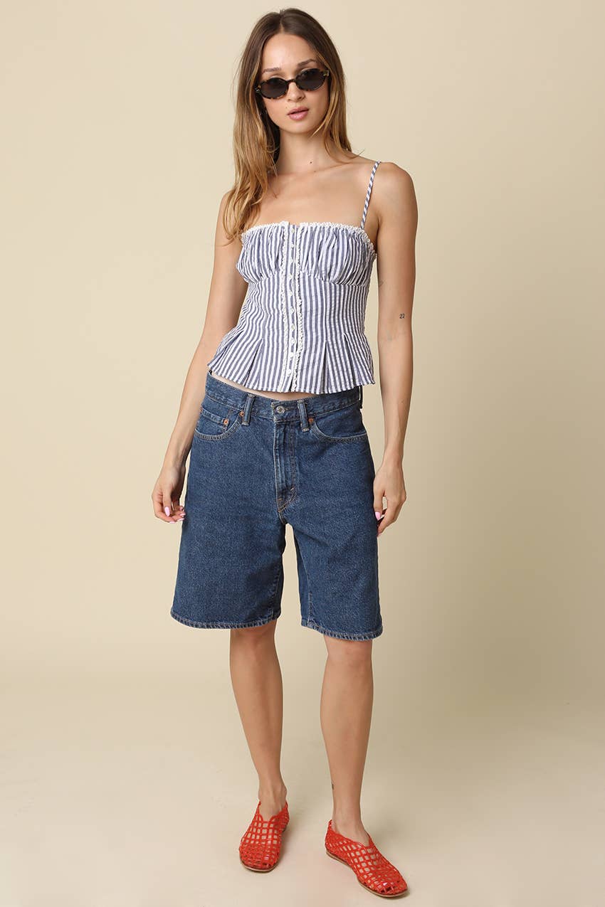 Taryn Peplum Cami Top