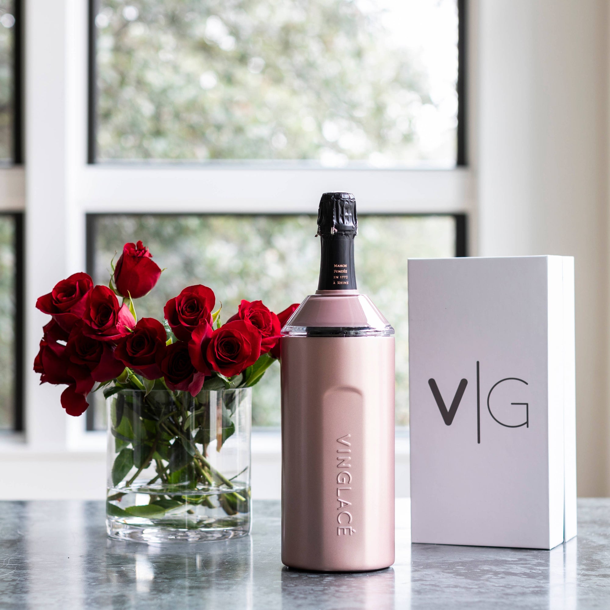 Rose Gold Wine &amp; Champagne Chiller