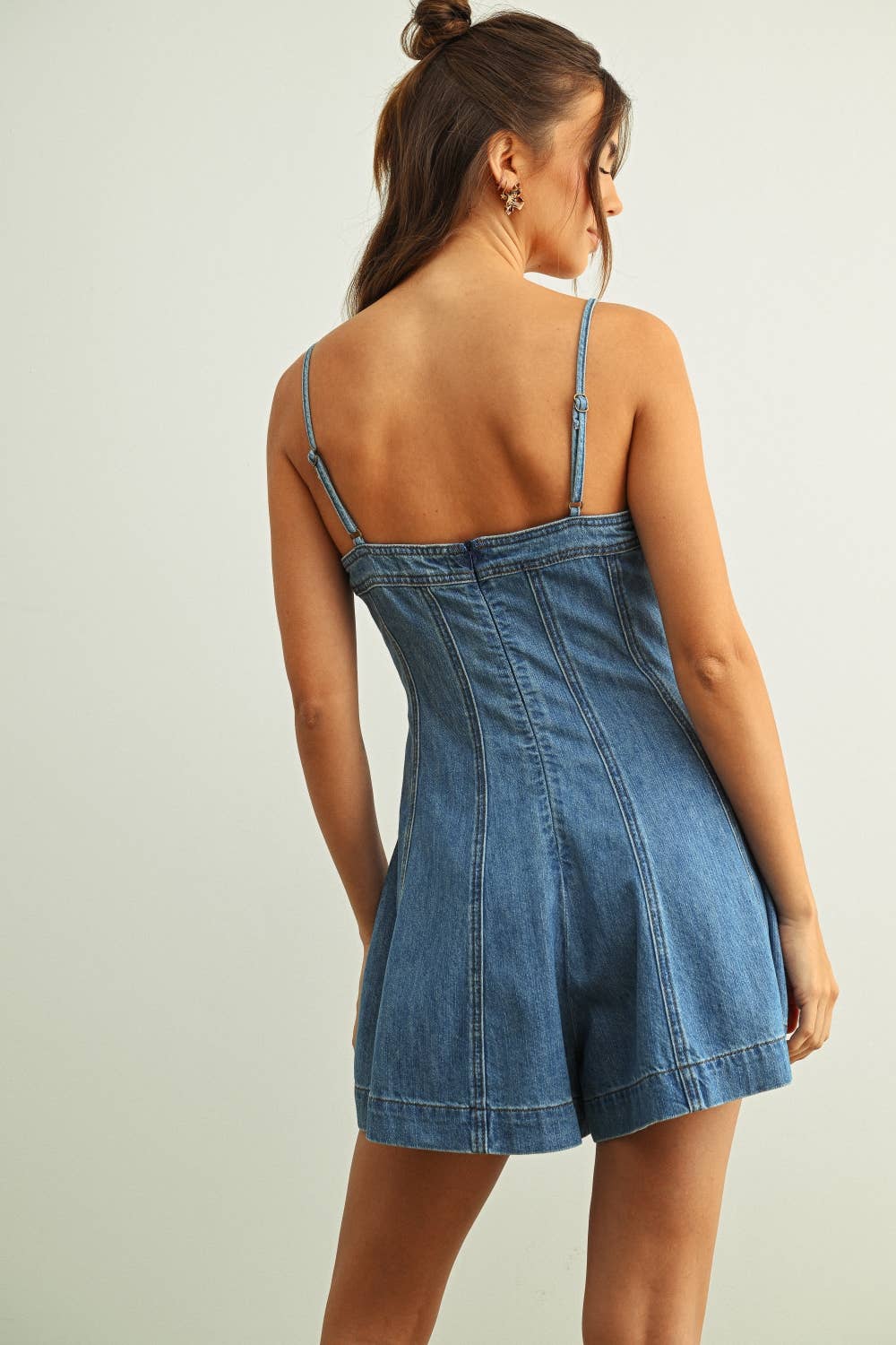 Dixie Denim Romper