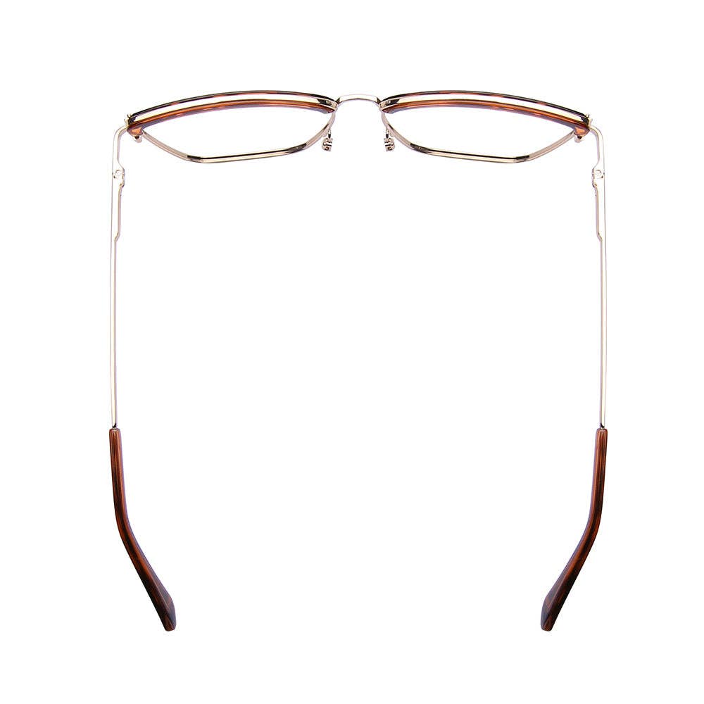 CLOVE | Gold Frame /  Tortoise Accent