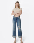 Camden Cuffed Crop